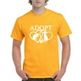 thumbnail image 1 of NIB - Men's T-Shirt Short Sleeve - Adopt Animal Rescue, 1 of 3