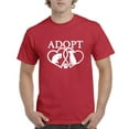 thumbnail image 1 of NIB - Men's T-Shirt Short Sleeve - Adopt Animal Rescue, 1 of 3