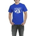 thumbnail image 1 of NIB - Men's T-Shirt Short Sleeve - Adopt Animal Rescue, 1 of 3
