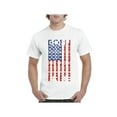 thumbnail image 1 of NIB - Men's T-Shirt Short Sleeve - American Flag 4th of July, 1 of 3