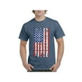 thumbnail image 1 of NIB - Men's T-Shirt Short Sleeve - American Flag 4th of July, 1 of 3