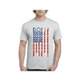 thumbnail image 1 of NIB - Men's T-Shirt Short Sleeve - American Flag 4th of July, 1 of 3
