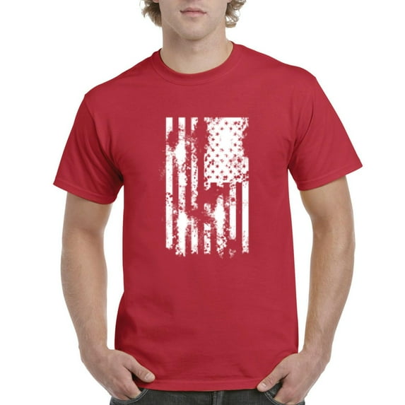 NIB - Men's T-Shirt Short Sleeve - American Flag 4th of July