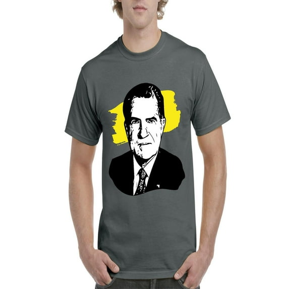 NIB - Men's T-Shirt Short Sleeve - American President Richard Nixon