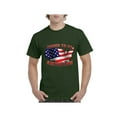 thumbnail image 1 of NIB - Men's T-Shirt Short Sleeve - American Proud To Be US Flag, 1 of 3