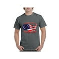 thumbnail image 1 of NIB - Men's T-Shirt Short Sleeve - American Proud To Be US Flag, 1 of 3