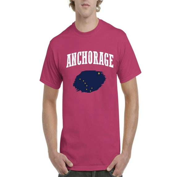 NIB - Men's T-Shirt Short Sleeve - Anchorage