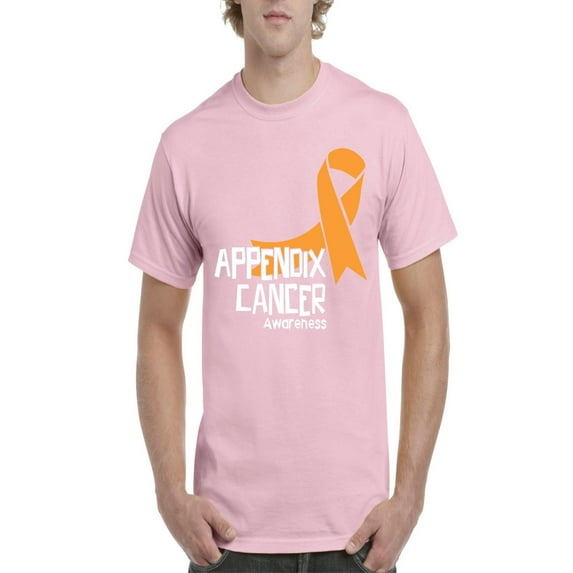 NIB - Men's T-Shirt Short Sleeve - Appendix Cancer