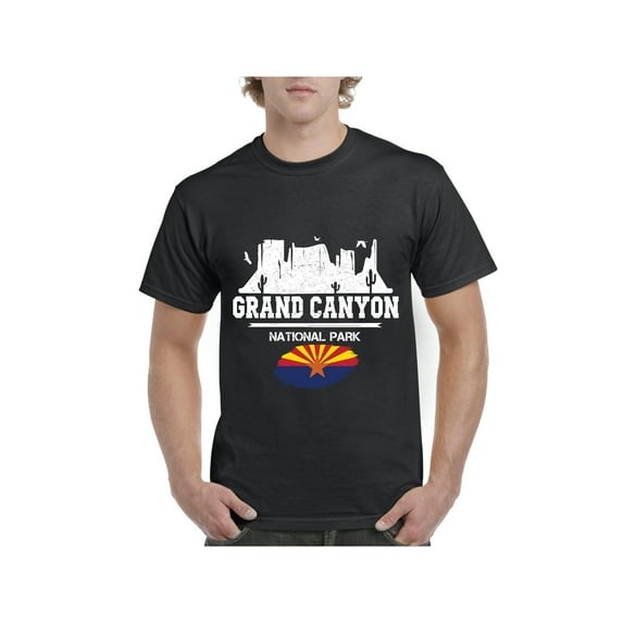 NIB - Men's T-Shirt Short Sleeve - Arizona Grand Canyon National Park