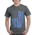 thumbnail image 1 of NIB - Men's T-Shirt Short Sleeve - Autism Flag, 1 of 3