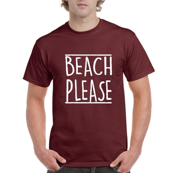NIB - Men's T-Shirt Short Sleeve - Beach Please