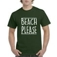 thumbnail image 1 of NIB - Men's T-Shirt Short Sleeve - Beach Please, 1 of 3
