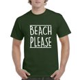 thumbnail image 1 of NIB - Men's T-Shirt Short Sleeve - Beach Please, 1 of 3