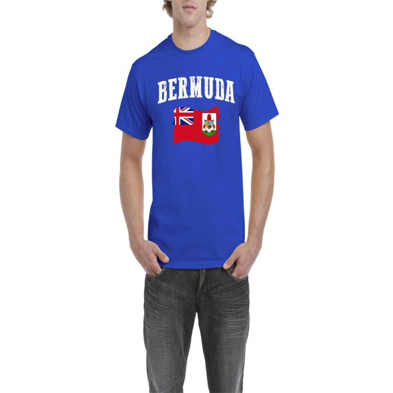 NIB - Men's T-Shirt Short Sleeve - Bermuda Flag