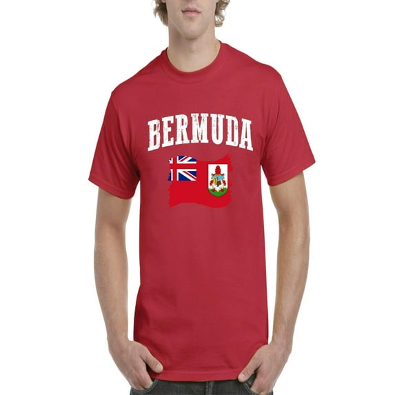 NIB - Men's T-Shirt Short Sleeve - Bermuda Flag