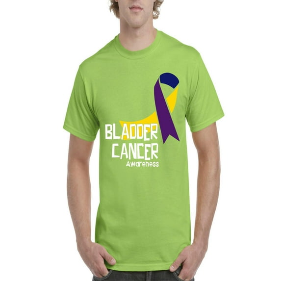 NIB - Men's T-Shirt Short Sleeve - Bladder Cancer