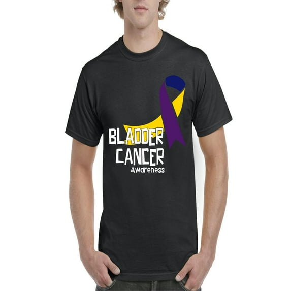 NIB - Men's T-Shirt Short Sleeve - Bladder Cancer
