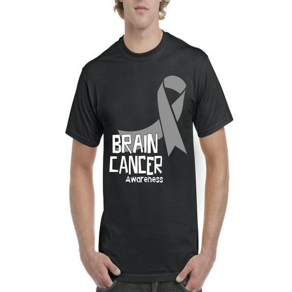 NIB - Men's T-Shirt Short Sleeve - Brain Cancer