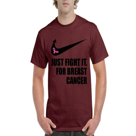 NIB - Men's T-Shirt Short Sleeve - Breast Cancer