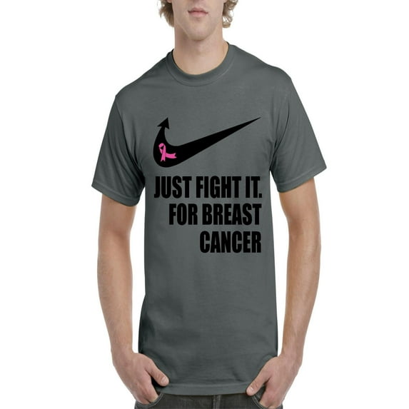 NIB - Men's T-Shirt Short Sleeve - Breast Cancer