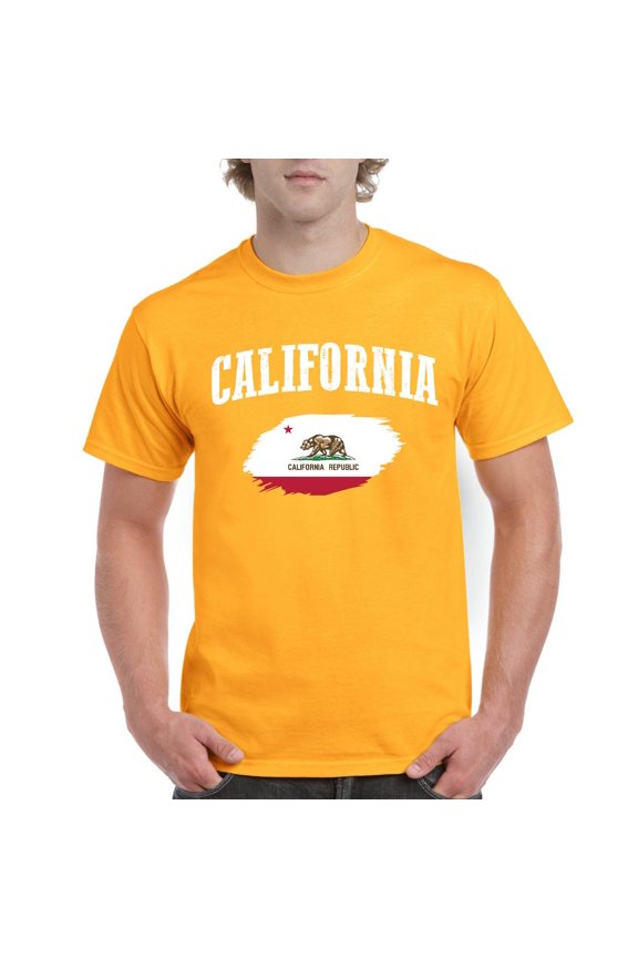 - Men's T-Shirt Short Sleeve - California Cali