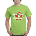 thumbnail image 1 of NIB - Men's T-Shirt Short Sleeve - Christmas Dancing Santa, 1 of 3