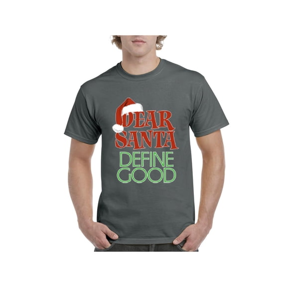 NIB - Men's T-Shirt Short Sleeve - Christmas Define Good