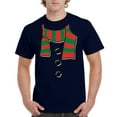 thumbnail image 1 of NIB - Men's T-Shirt Short Sleeve - Christmas Snowman Scarf, 1 of 3