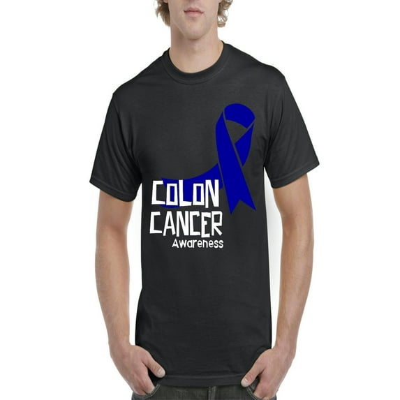 NIB - Men's T-Shirt Short Sleeve - Colon Cancer