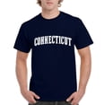 thumbnail image 1 of NIB - Men's T-Shirt Short Sleeve - Connecticut, 1 of 3