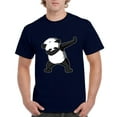 thumbnail image 1 of NIB - Men's T-Shirt Short Sleeve - Dancing Panda, 1 of 3