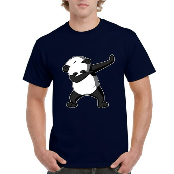 NIB - Men's T-Shirt Short Sleeve - Dancing Panda