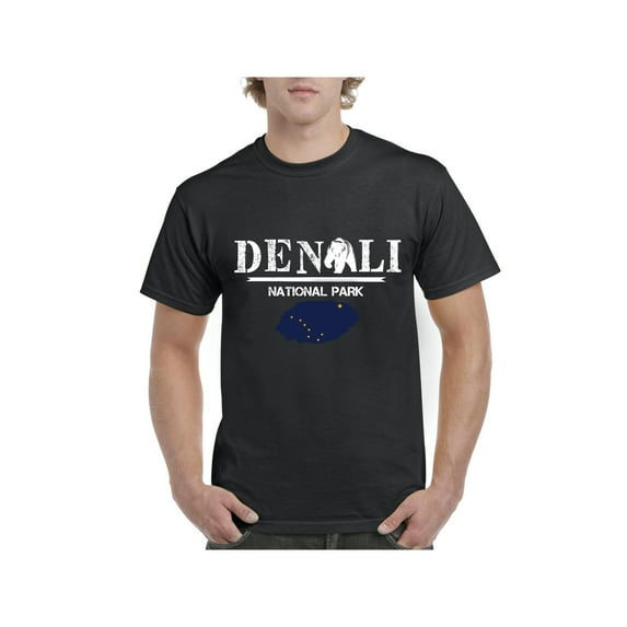 NIB - Men's T-Shirt Short Sleeve - Denali National Park