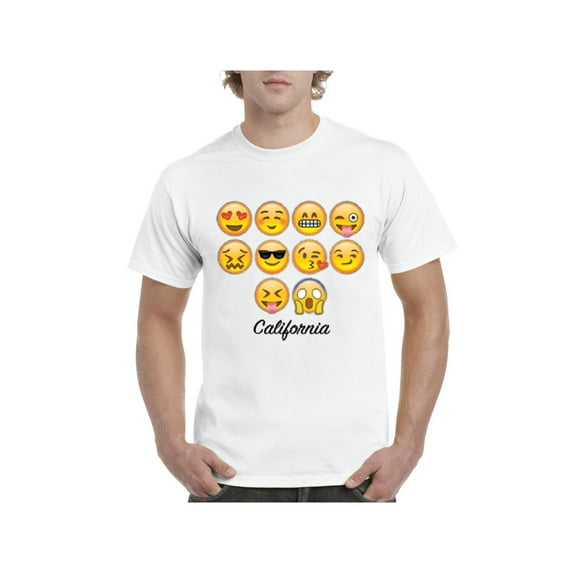 NIB - Men's T-Shirt Short Sleeve - Emoji Entourage