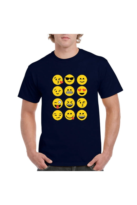 NIB - Men's T-Shirt Short Sleeve - Emoji Group