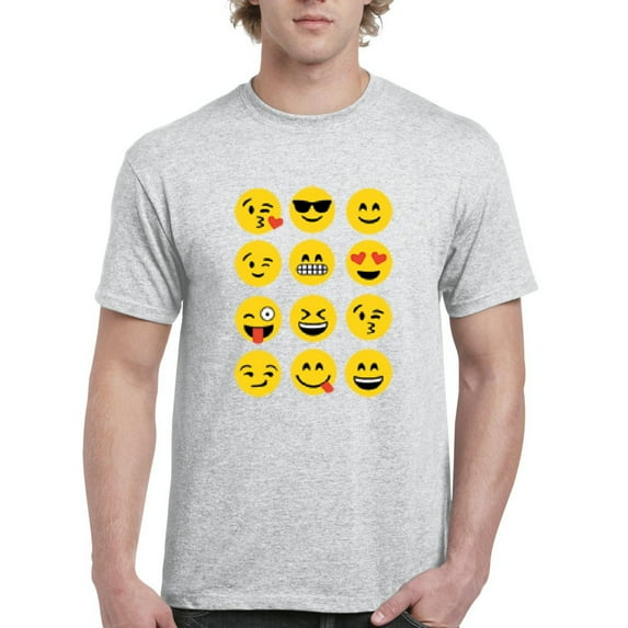 NIB - Men's T-Shirt Short Sleeve - Emoji Group