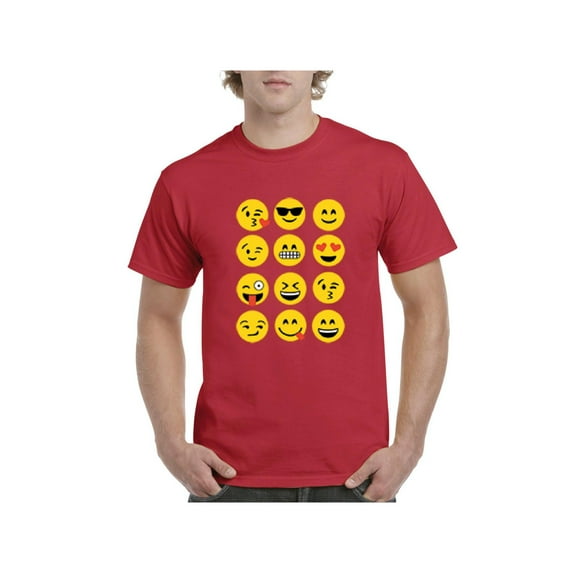 NIB - Men's T-Shirt Short Sleeve - Emoji Group