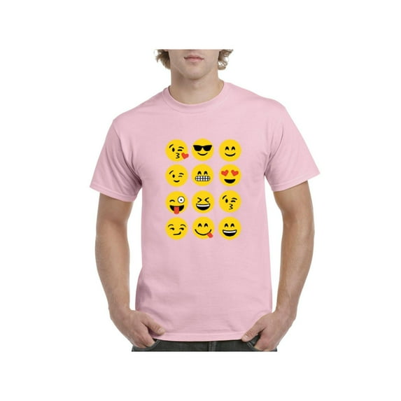 NIB - Men's T-Shirt Short Sleeve - Emoji Group