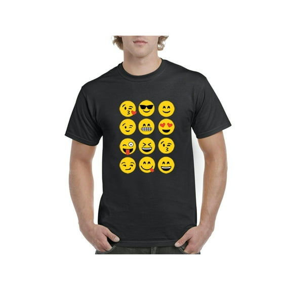 NIB - Men's T-Shirt Short Sleeve - Emoji Group