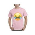 thumbnail image 1 of NIB - Men's T-Shirt Short Sleeve - Emoji Laughing Tears, 1 of 3