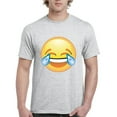thumbnail image 1 of NIB - Men's T-Shirt Short Sleeve - Emoji Laughing Tears, 1 of 3