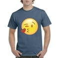 thumbnail image 1 of NIB - Men's T-Shirt Short Sleeve - Emoji Winky Face, 1 of 3