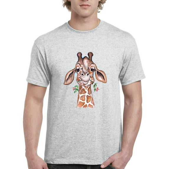 NIB - Men's T-Shirt Short Sleeve - Giraffe