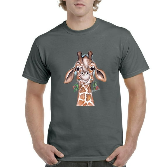 NIB - Men's T-Shirt Short Sleeve - Giraffe