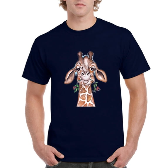 NIB - Men's T-Shirt Short Sleeve - Giraffe