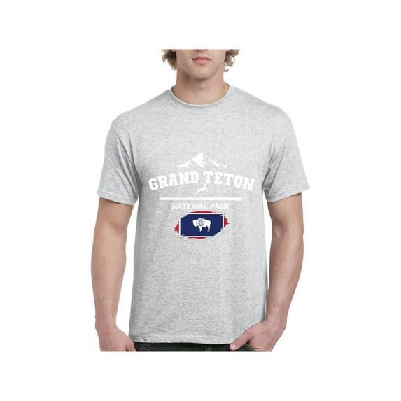 NIB - Men's T-Shirt Short Sleeve - Grand Teton National Park