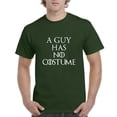 thumbnail image 1 of NIB - Men's T-Shirt Short Sleeve - Halloween Costume Guy Has No Costume, 1 of 3