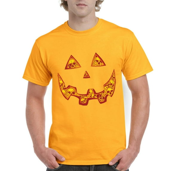 NIB - Men's T-Shirt Short Sleeve - Halloween Costume Pumpkin Face
