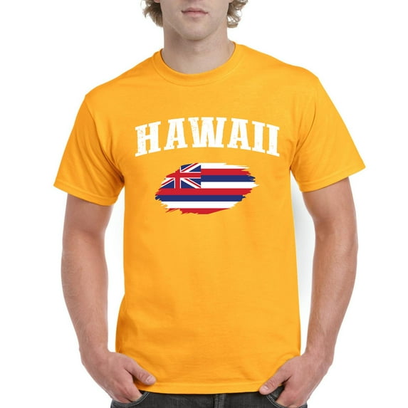 NIB - Men's T-Shirt Short Sleeve - Hawaii Flag
