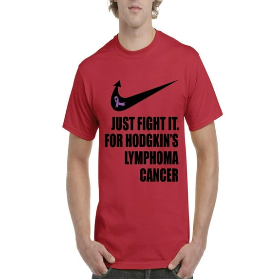 NIB - Men's T-Shirt Short Sleeve - Hodgkin's Lymphoma Cancer